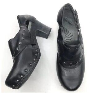 Dansko RYDER Black Size 37 Studded Comfort Mule/Clog US size 7